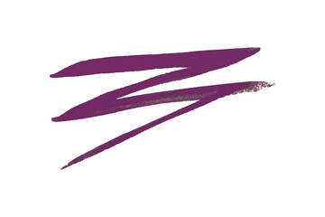 Dark purple watercolor background. Artistic hand paint. Isolated on transparent background.
