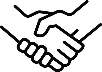 Obraz premium Cooperation Icon 