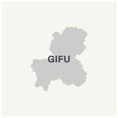岐阜県のアイコン、日本の47都道府県のアイコンより. Gifu Prefecture icon, from the icons of Japan's 47 prefectures