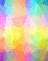 Abstract colorful painting