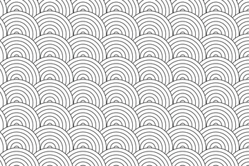 Fototapeta premium Elegant Japanese Wave Pattern Background