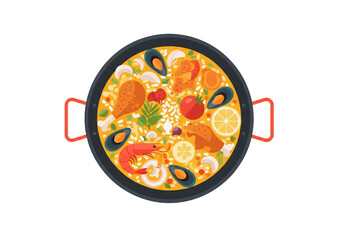paella	

