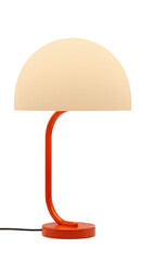 Orange Table Lamp Illustration Isolated on Transparent Background