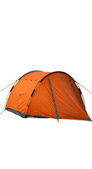 Orange Camping Tent Isolated On Transparent Background Illustration