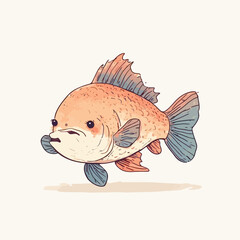 Cute Fish Design Very Cool