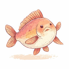 Cute Fish Design Very Cool
