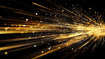 Fototapeta premium Vibrant digital streaks suggesting data transfer and speed Business background.