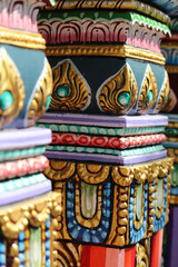 Colorful Hinduism temple