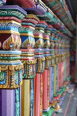 Colorful Hinduism temple