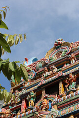 Colorful Hinduism temple