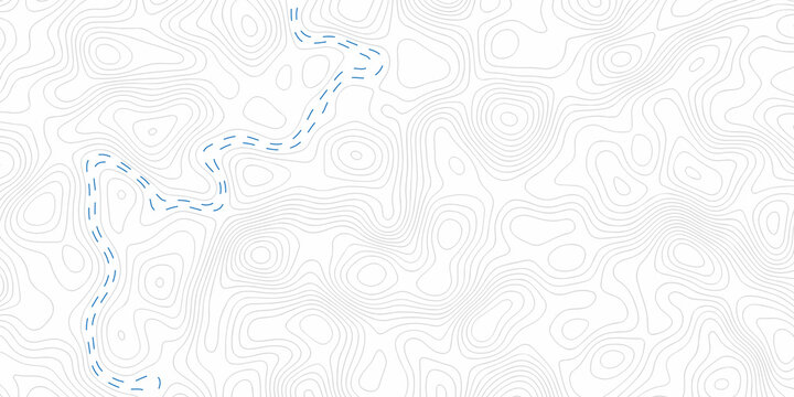 Abstract pattern with lines topographic map background. Topography and geography map grid abstract backdrop. Topographic cartography. Topographic Map. Topographic Relief.	