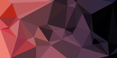 abstract background consisting of triangles, polygon gradient background illustration.