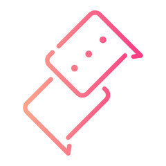 communications gradient icon