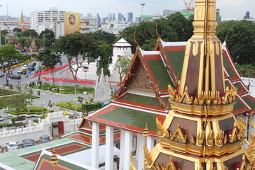 Loha Prasat is one of the most renewed Thai architecture