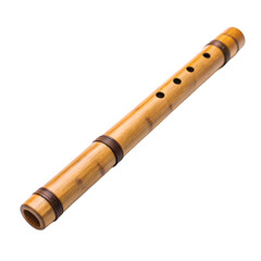 Naklejka premium flute on white background