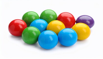 A Colorful Collection of Candy Balls