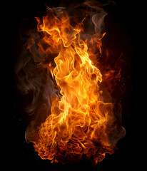 Fototapeta premium Fire Flame Overlay