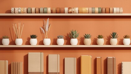 Organized Supply Wall Composition