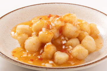 イタヤ貝　チリソース