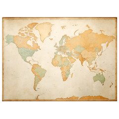 old map of the world