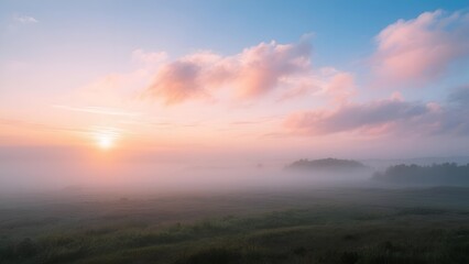 sunset over the mountains