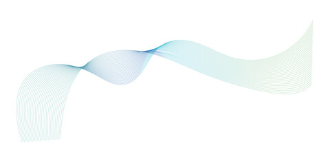 Fototapeta premium Wave line colorful Design
