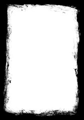 Grunge frame overlay