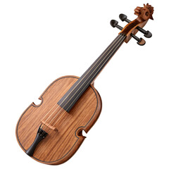 Obraz premium violin on white background