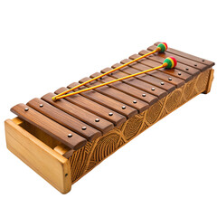 Naklejka premium xylophone isolated on white