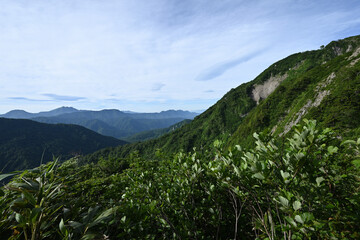 Climbing Mount Amakazari, Niigata, Japan