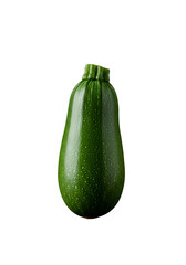 Isolated Zucchini on Black Background a Fresh Vegetable Photo