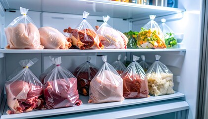 Refrigerated food storage