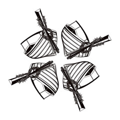 Fototapeta premium “Long-headed boat” Southern wisdom