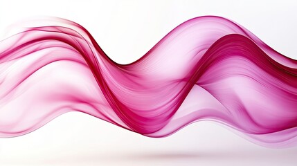 Abstract Pink Wave Flow Design.