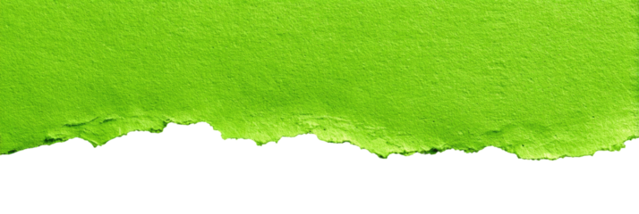 Vivid lime green irregular shape over black