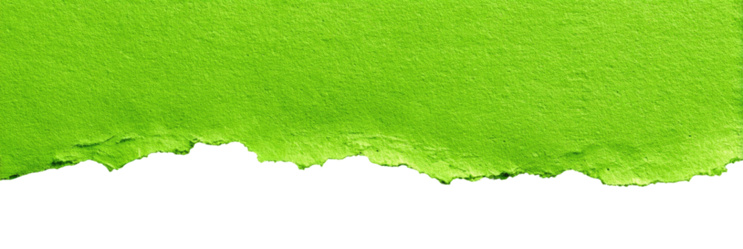 Vivid lime green irregular shape over black