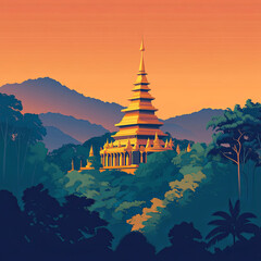 Chiang Mai’s Doi Suthep temple