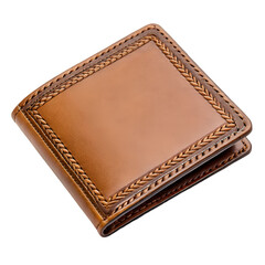 brown leather wallet
