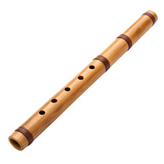 Naklejka premium flute on white background