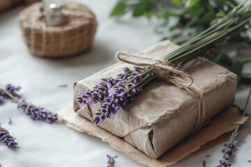 Fototapeta premium A bundle of fresh lavender