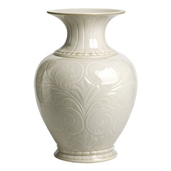 antique vase isolated on white