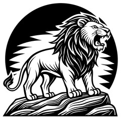 Obraz premium lion image