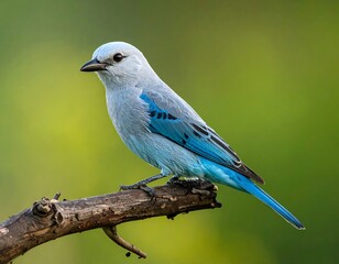 A small bird perched on a branch