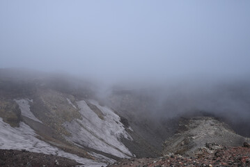 Climbing Mount Fuji, Shizuoka, Yamanashi, Japan