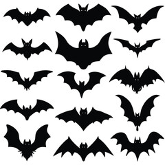 Fototapeta premium Bat Silhouette