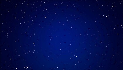 Obraz premium Night sky dotted with stars.
