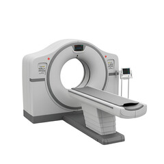 Realistic Image Of CT Scan Machine Isolated On Transparent Background