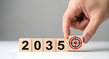 Achieving goals in the future: planning for success in 2035 with strategic target setting