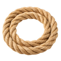 Obraz premium rope isolated on white