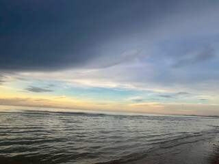 sunrise over the sea